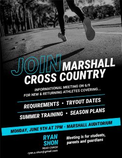 marshall cross country flyer